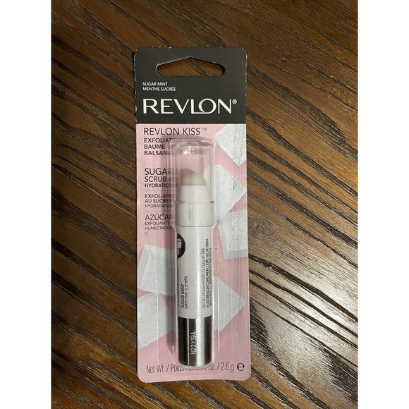 Revlon Kiss Exfoliating & Hydrating Sugar Scrub Lip Balm-111 Sugar Mint - Picture 1 of 2